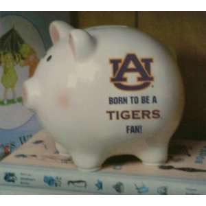  Auburn Tigers 11j Born To Be A Tiger Piggie Bank Sports 
