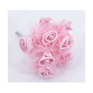 Wedding Supplies flowers satin organza 12 pc bag pink  