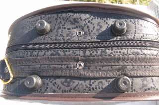 Violin Case Leather Inside Velvet Strong Lock #15  