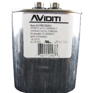 Aviditi CMC22 Capacitor, 55 Microfarad, 440 Volt  