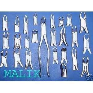  25  Dental Extracting Forcep Set 