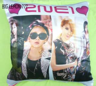 2NE1 Photo Cushion Pillow Cover Pillowcase Satin Q1  