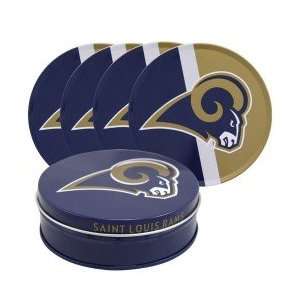 St. Louis Rams Tin Coaster Set 