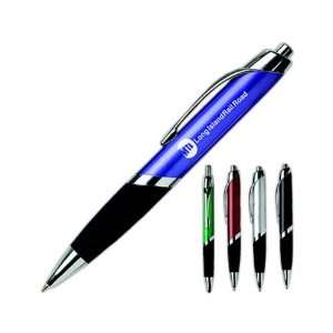  The Moulton   Plunger action pen with rubber grip and rich 