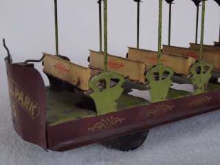 Early c 1900s Pre Lionel Converse City Hall Park 175 Trolley  