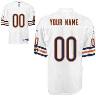 Chicago Bears Reebok Chicago Bears Customized Authentic White Jersey 