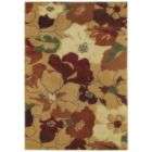 Shaw Living Reverie Rug Collection 22x78 Runner   Paradise   Gold