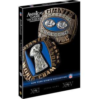   York Giants DVD Warner Brothers Americas Game New York Giants DVD