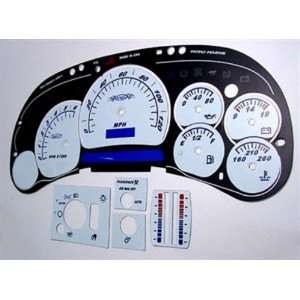 Nu Image WG171 White Gauge Face for Chevy and GMC 