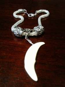 Haunted Pandora Beads Bracelet Shape Shifter Wolf Tooth  