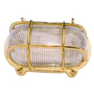  Brass Nautical Bulkhead Lamp