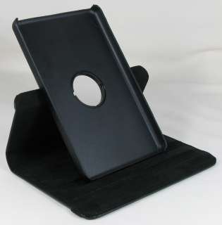   360 Rotation Leather Case Cover for  Kindle Fire   Black Color