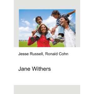  Jane Withers Ronald Cohn Jesse Russell Books