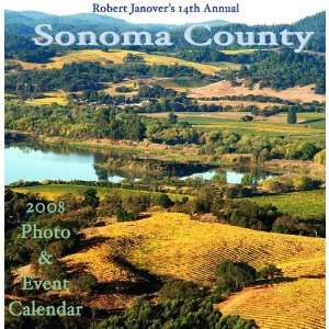  Sonoma County 2008 Wall Calendar