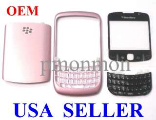 OEM Pink Blackberry 8530 Housing w/ Lens Door Faceplate  