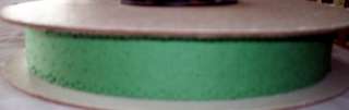 Large Roll Maxwells Paper Lace Ribbon Green 350  
