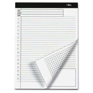  Docket® Gold Planning Pad, Numbered Ruling with Task List 