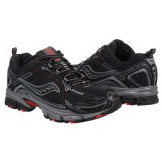 Athletics Saucony Mens Grid Excursion TR6 Black/Grey/Red Shoes 