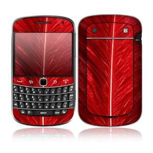  BlackBerry Bold 9900/9930 Decal Skin Sticker   Red Feather 
