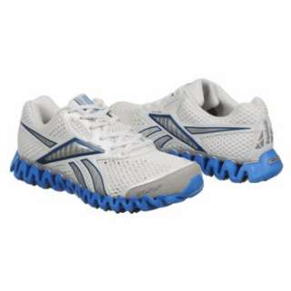 Athletics Reebok Mens ZigFly White/Blue/Gravel Shoes 
