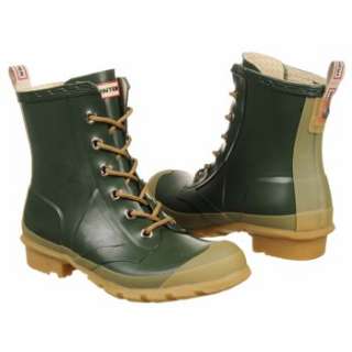 Womens Hunter Boot Brixen Combat Boot Green Shoes 