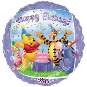  18 Pooh & Friends Birthday Balloon: Toys & Games