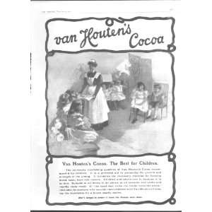  Advert Van Houtens Cocoa Best For Children 1902