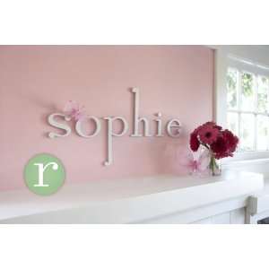  Hanging Wall Letters  r    White Hanging Decorative Wood Letters 