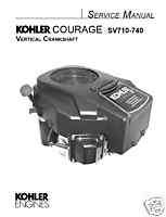Kohler Courage SV710 740 Service Manual  