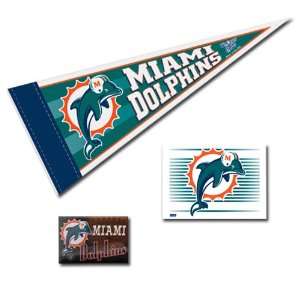  NFL Miami Dolphins Mini Fan Pack: Sports & Outdoors