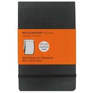  Moleskine Reporter Notebooks   3frac12; times; 5frac12 