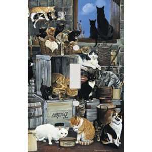 Alley Cats Decorative Switchplate Cover