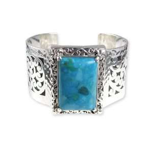  Lois Hill Bracelet   Turquoise Rectangular Cuff Jewelry