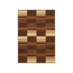  Carpet Concept Torino 2813/Brown Contemporary Rug Size: 8 