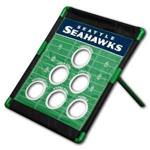  Seattle Seahawks Football Bean Bag Toss Game: Sports 