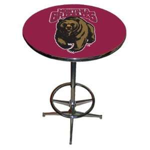  Montana Pub Table with Chrome Base & Footring