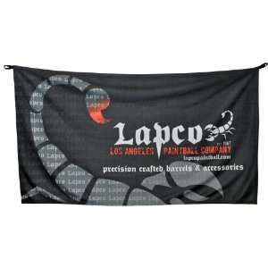  Lapco Paintball 2 x 4 Cloth Banner   Black Sports 