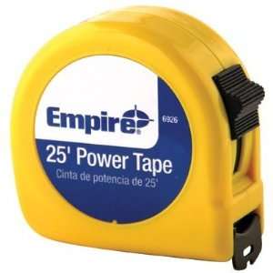  Empire Level 6926 25 Yellow Case Power Tape