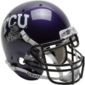   Horned Frogs (TCU) Purple Authentic Football Helmet