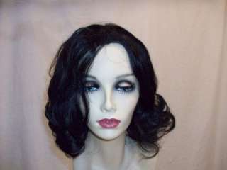   Wigs Wig VICTORIA BLACK 1B, Size: Average, NEW Human Hair  