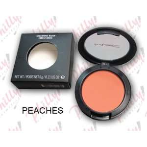  MAC Sheertone Blush Peaches Color Net Wt 0.21 Oz Beauty