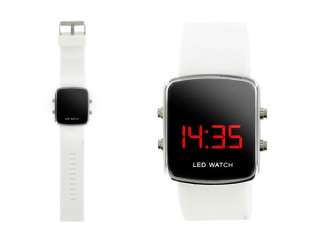   Uhr Damen Herren Digitaluhr Armbanduhr Watch mit LED Digital Anzeige