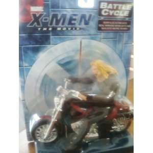  X MEN Battle cycle Sabretooth Toys & Games