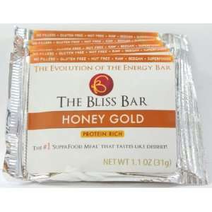   Gold Bliss Bar 5 pack, Superfood Energy Bar