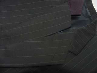 HICKEY FREEMAN suit ~~~ Black Loro Piana Super 120 ~~~ 44S  
