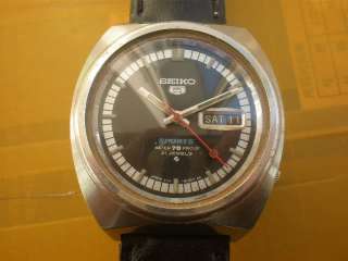Vintage JAPAN SEIKO 5 SPORTS 21 Jewels 70M Automatic Mens Watch 6119 