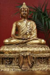 Buddha,Sitzend,Bronze,41cm,Meditation,Statue,Skulptur,Figur,Thailand 