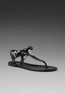 JUICY COUTURE Whistler Jelly Sandal in Black Opaque at Revolve 