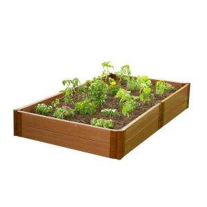   ft. x 8 ft. x 12 in. Raised Vegetable Garden RVG 1A WGT at The Home