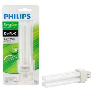 Philips PL C 13 Watt (60W) CFL Cool White Light Bulb 230367 at The 